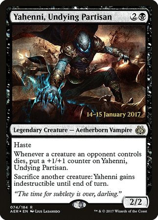 Yahenni, Undying Partisan [Aether Revolt Promos]