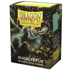 Dragon Shield: Eucalyptus - Matte Dual Card Sleeves (100ct)