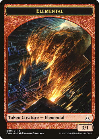 Elemental (009/011) [Oath of the Gatewatch Tokens]