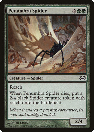 Penumbra Spider [Planechase 2012]