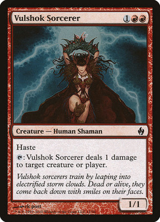 Vulshok Sorcerer [Premium Deck Series: Fire and Lightning]