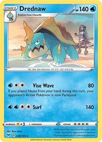 Drednaw - 39/185 (Cracked Ice Holo) [Theme Deck Exclusives]