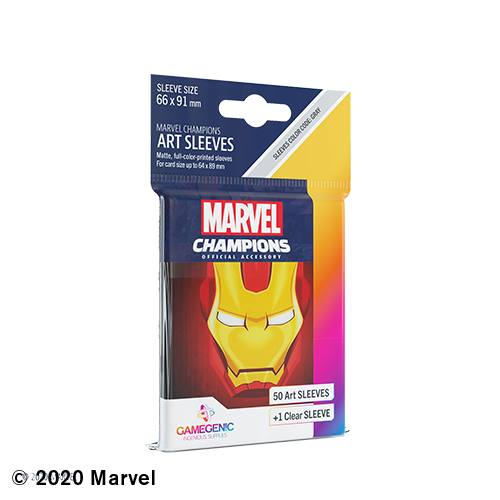 Marvel Art Sleeves (50):  Iron Man
