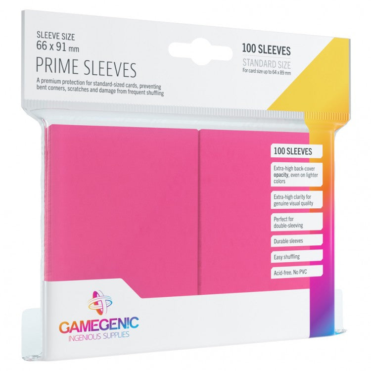 Gamegenic Prime Sleeves: Pink