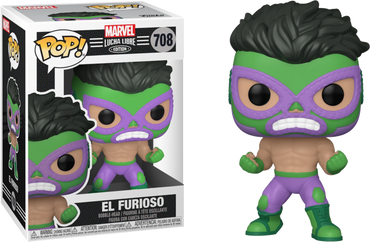 Pop Figure Marvel Luchadores Hulk