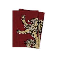 Fantasy Flight Games A Game of Thrones Art Sleeves - House Lannister (50)