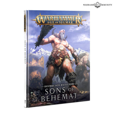 Age of Sigmar Battletome: Sons of Behemat