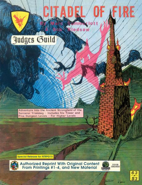 Judges Guild Classic Reprint: Citadel of Fire (5E)