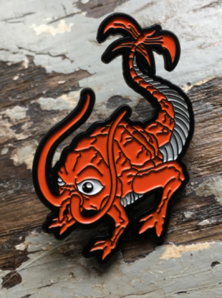 Creature Curation Enamel Pin: Rusty the Rustbeast