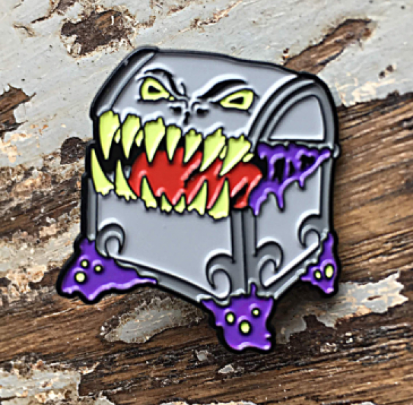Creature Curation Enamel Pin: Mimic