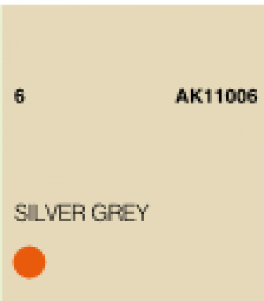 AK-Interactive: 3rd Gen Acrylics - Silver Grey