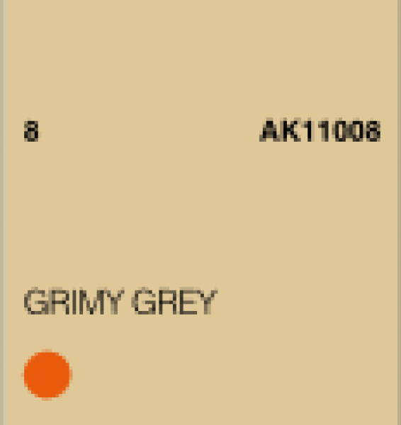 AK-Interactive: 3rd Gen Acrylics - Grimy Grey