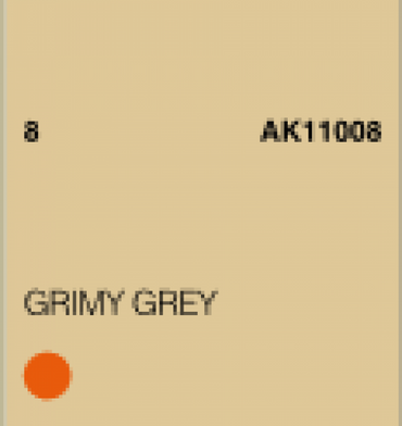 AK-Interactive: 3rd Gen Acrylics - Grimy Grey
