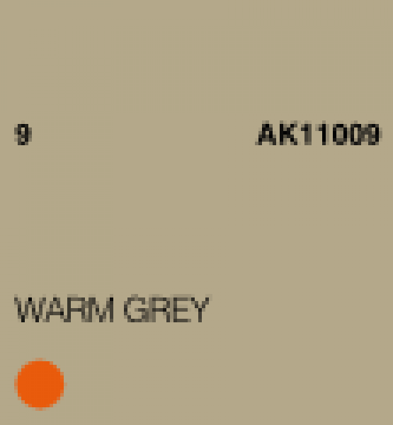 AK-Interactive: 3rd Gen Acrylics -Warm Grey