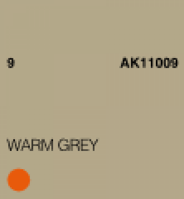 AK-Interactive: 3rd Gen Acrylics -Warm Grey