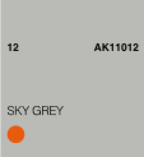 AK-Interactive: 3rd Gen Acrylics - Sky Grey