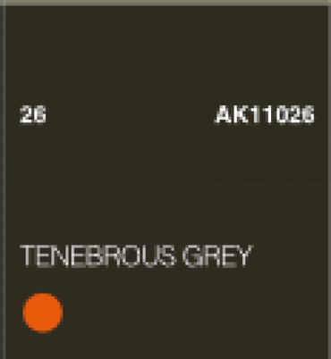 AK-Interactive: 3rd Gen Acrylics - Tenebrous Grey