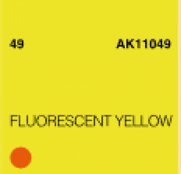 AK-Interactive: 3rd Gen Acrylics - Fluorescent Yellow