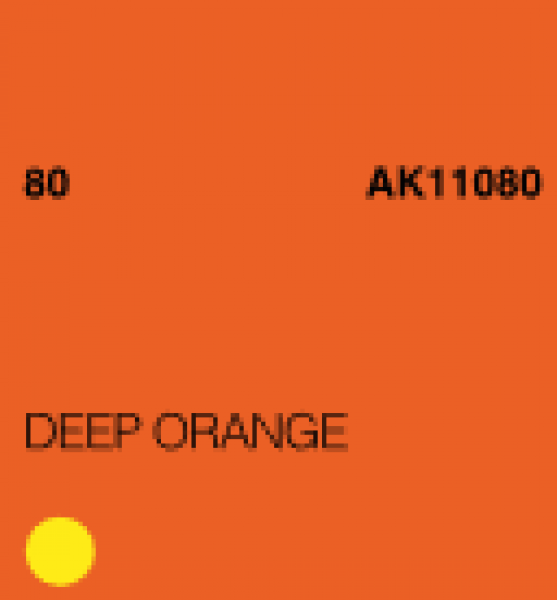 AK-Interactive: 3rd Gen Acrylics - Deep Orange