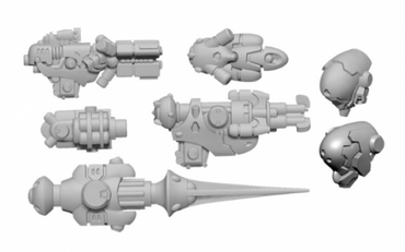 Warcaster: ISA Firebrand Weapon Pack B