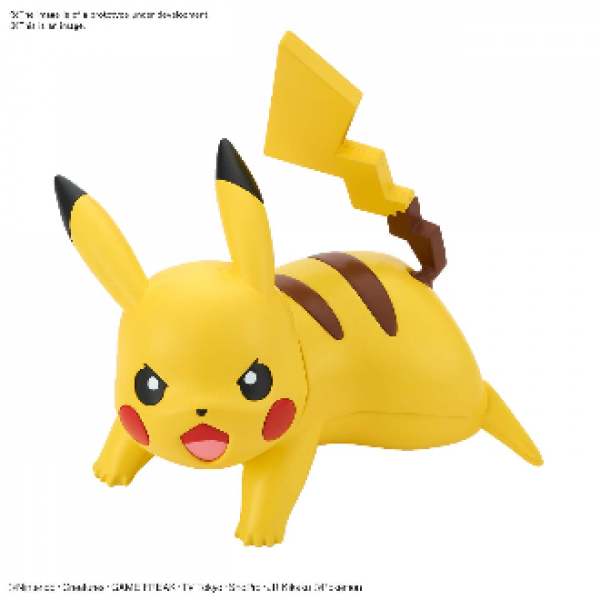 Bandai: Pokemon Model Kit Quick!! 03 - Pikachu (Battle Pose)