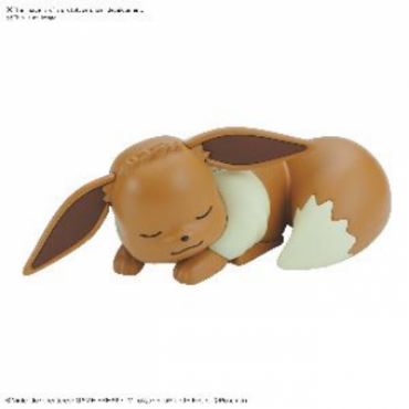 Bandai: Pokemon Model Kit - Quick!! 07 Eevee (Sleeping Pose)
