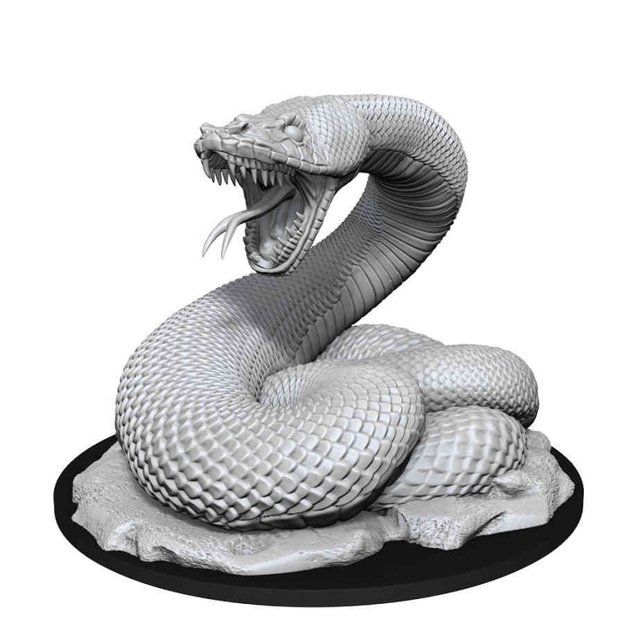DUNGEONS AND DRAGONS NOLZUR'S MARVELOUS MINIATURES: W13 GIANT CONSTRICTOR SNAKE