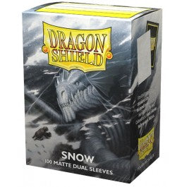 Dragon Shield 100ct: Dual Matte Snow