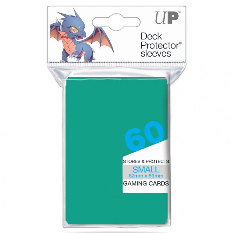 Ultra Pro 60ct Yugioh Sized Sleeves - Aqua