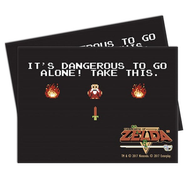 Ultra Pro Standard Sleeves 65ct: Zelda It's Dangerous